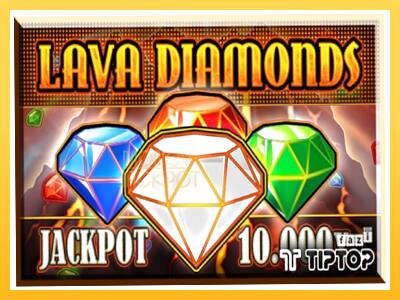 Игровой аппарат Lava Diamonds - спины на деньги