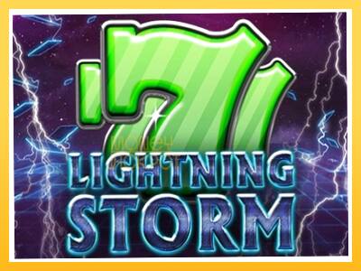 Игровой аппарат Lightning Storm - спины на деньги