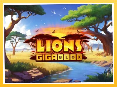 Игровой аппарат Lions Gigablox - спины на деньги