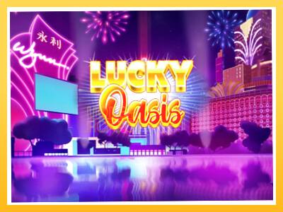 Игровой аппарат Lucky Oasis - спины на деньги