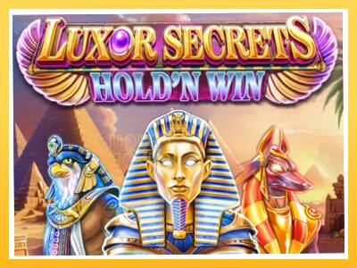 Игровой аппарат Luxor Secrets Holdn Win - спины на деньги