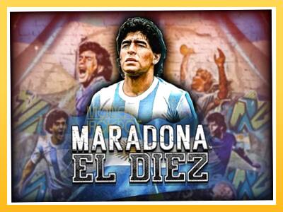 Игровой аппарат Maradona El Diez - спины на деньги