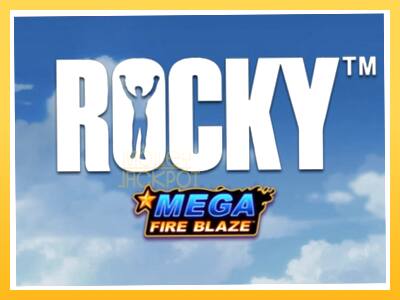 Игровой аппарат Mega Fire Blaze: Rocky - спины на деньги