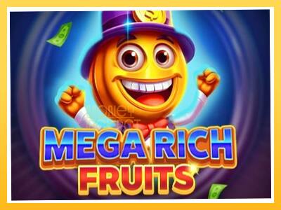 Игровой аппарат Mega Rich Fruits - спины на деньги