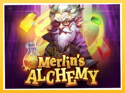 Игровой аппарат Merlins Alchemy - спины на деньги