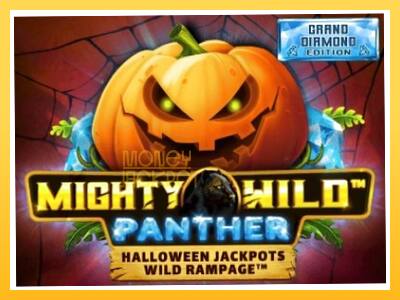 Игровой аппарат Mighty Wild: Panther Grand Diamond Edition Halloween Jackpots - спины на деньги