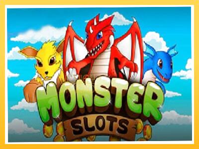 Игровой аппарат Monster Slots - спины на деньги