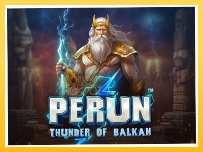 Игровой аппарат Perun - Thunder of Balkan - спины на деньги