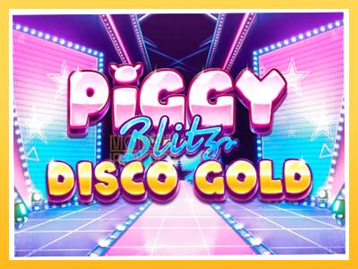 Игровой аппарат Piggy Blitz Disco Gold - спины на деньги