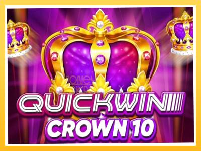 Игровой аппарат Quick Win Crown 10 - спины на деньги