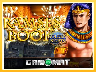 Игровой аппарат Ramses Book Golden Nights - спины на деньги