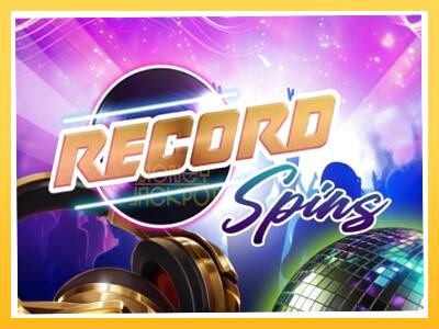 Игровой аппарат Record Spins - спины на деньги