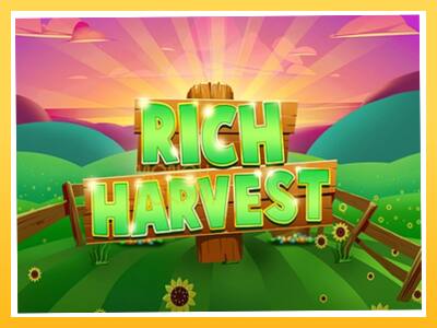 Игровой аппарат Rich Harvest - спины на деньги