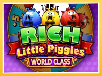 Игровой аппарат Rich Little Piggies World Class - спины на деньги