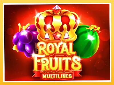 Игровой аппарат Royal Fruits Multilines - спины на деньги