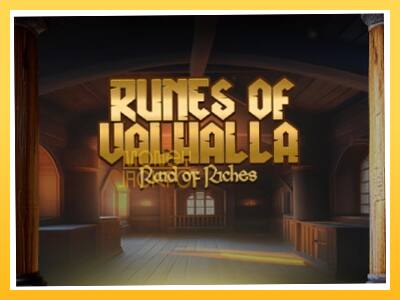 Игровой аппарат Runes of Valhalla - спины на деньги