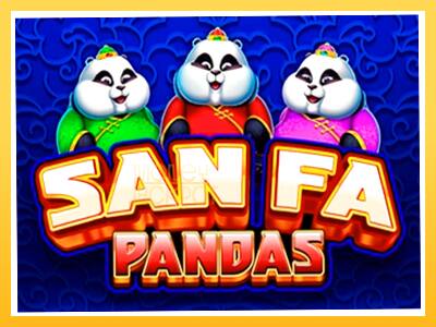 Игровой аппарат San Fa Pandas - спины на деньги