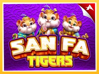 Игровой аппарат San Fa Tigers - спины на деньги