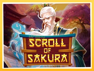 Игровой аппарат Scroll of Sakura - спины на деньги