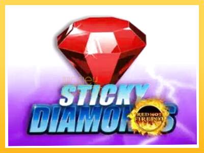 Игровой аппарат Sticky Diamonds Red Hot Firepot - спины на деньги