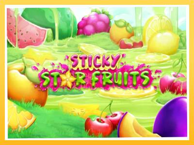 Игровой аппарат Sticky Star Fruits - спины на деньги