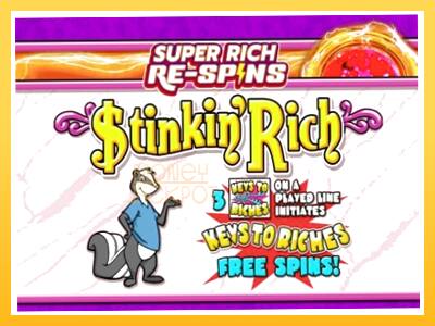 Игровой аппарат Stinkin Rich Super Rich Re-Spins - спины на деньги