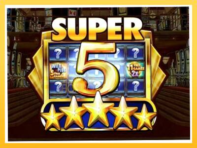 Игровой аппарат Super 5 Stars - спины на деньги