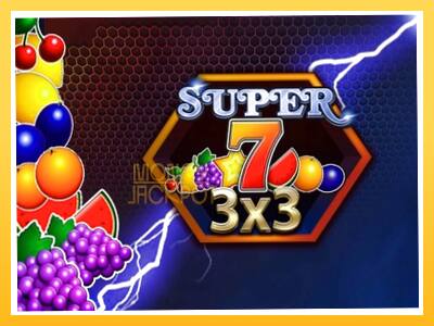 Игровой аппарат Super 7 3x3 - спины на деньги