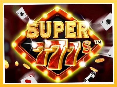 Игровой аппарат Super 777s - спины на деньги