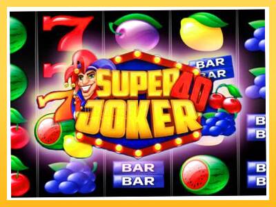 Игровой аппарат Super Joker 40 - спины на деньги