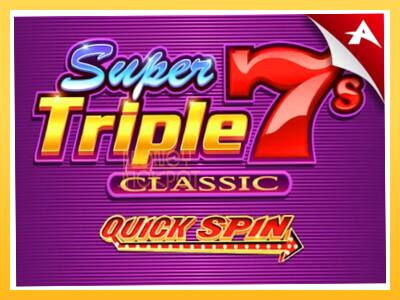 Игровой аппарат Super Triple 7s Classic - спины на деньги