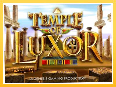 Игровой аппарат Temple of Luxor - спины на деньги