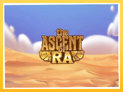 Игровой аппарат The Ascent of Ra - спины на деньги