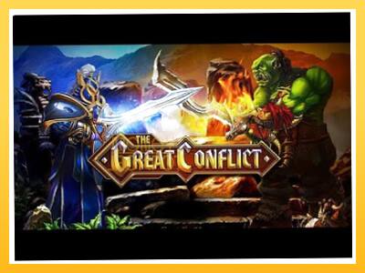 Игровой аппарат The Great Conflict - спины на деньги