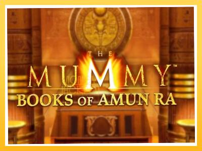 Игровой аппарат The Mummy Books of Amun Ra - спины на деньги