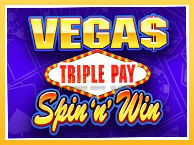 Игровой аппарат Vegas Triple Pay Spin n Win - спины на деньги