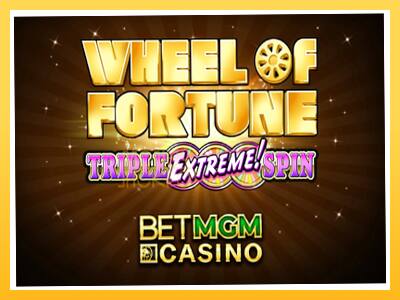 Игровой аппарат Wheel of Fortune Triple Extreme Spin BetMGM - спины на деньги