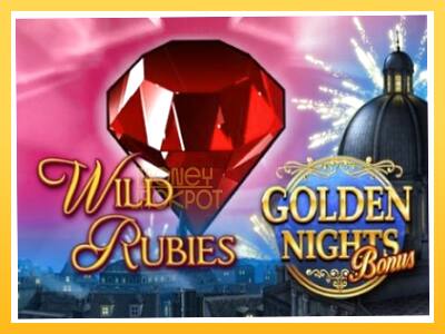 Игровой аппарат Wild Rubies Golden Nights - спины на деньги