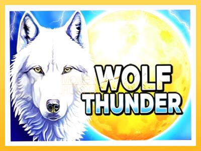 Игровой аппарат Wolf Thunder - спины на деньги