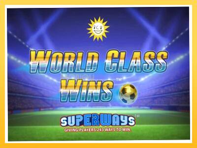 Игровой аппарат World Class Wins - спины на деньги