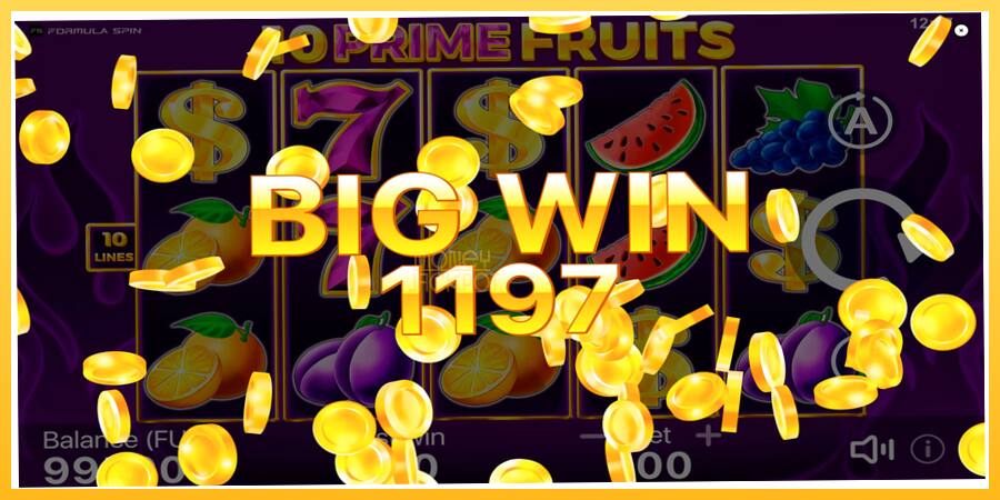 Игровой аппарат 10 Prime Fruits - игра на реальные деньги, картинка 5