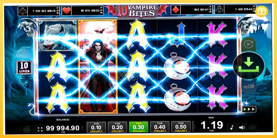 Игровой аппарат 10 Vampire Bites - игра на реальные деньги, картинка 4