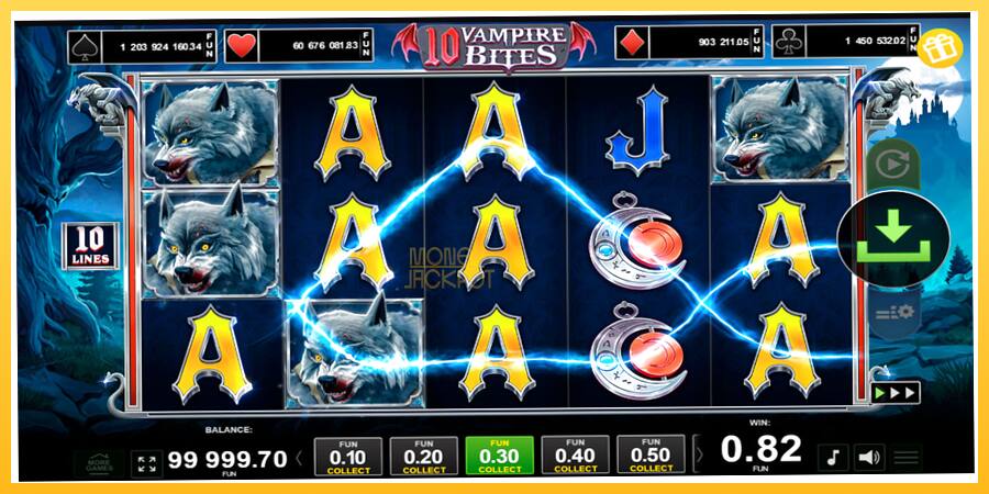 Игровой аппарат 10 Vampire Bites - игра на реальные деньги, картинка 5