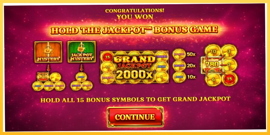 Игровой аппарат 15 Coins Grand Gold Edition Score The Jackpot - игра на реальные деньги, картинка 3