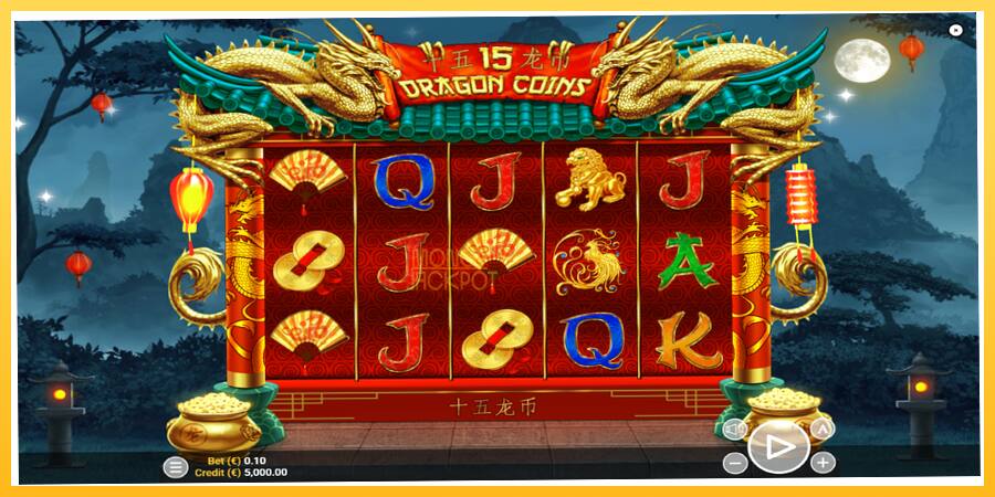 Игровой аппарат 15 Dragon Coins - игра на реальные деньги, картинка 2