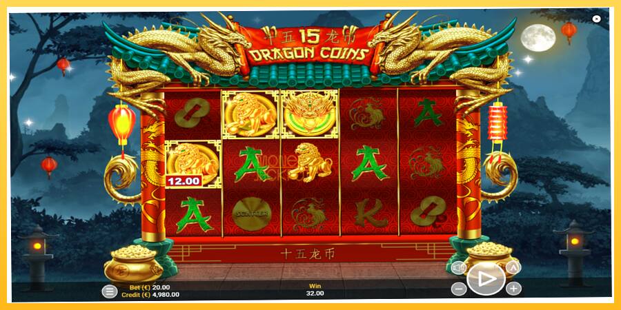 Игровой аппарат 15 Dragon Coins - игра на реальные деньги, картинка 4