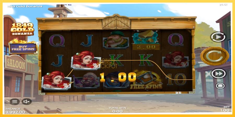 Игровой аппарат 1849 Gold Bonanza - игра на реальные деньги, картинка 3