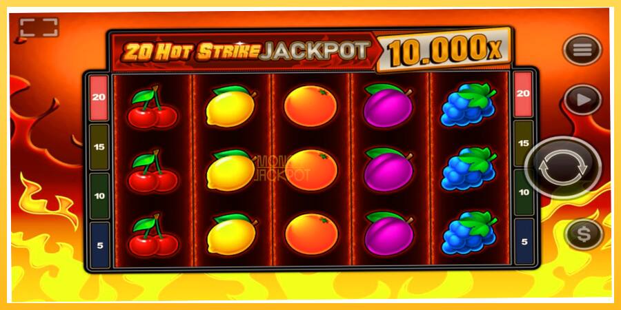 Игровой аппарат 20 Hot Strike Jackpot - игра на реальные деньги, картинка 1