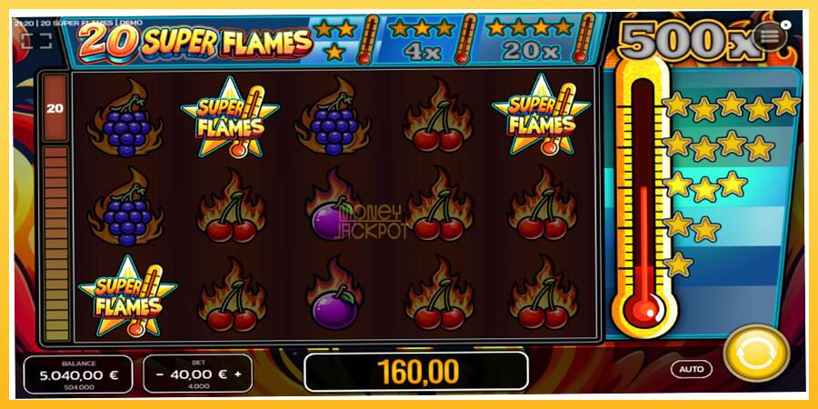 Игровой аппарат 20 Super Flames - игра на реальные деньги, картинка 2