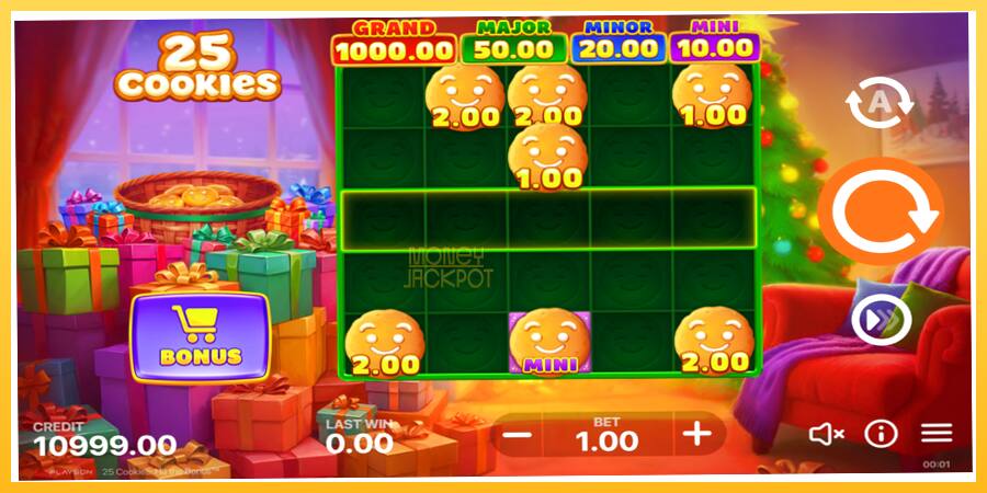 Игровой аппарат 25 Cookies: Hit the Bonus - игра на реальные деньги, картинка 2